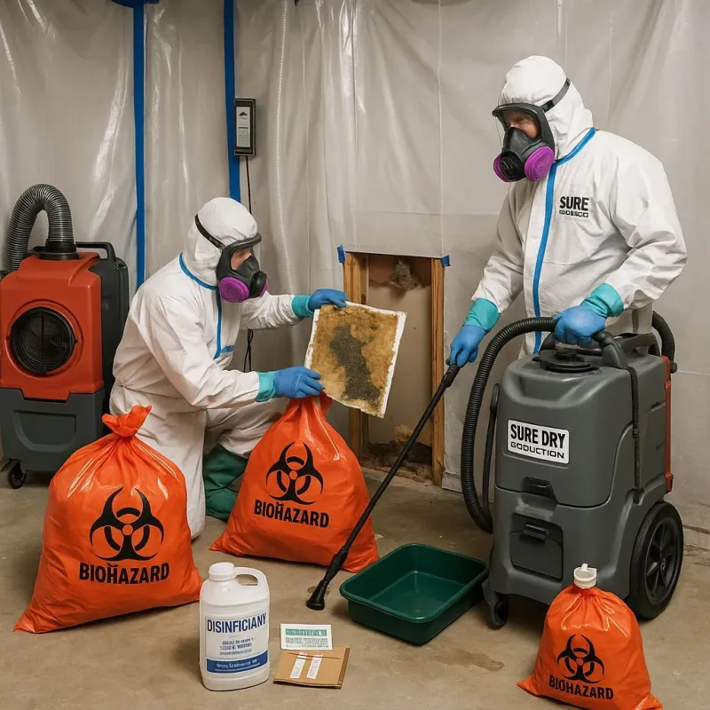 Contaminated Water Handling Protocols process in Smithville, OH