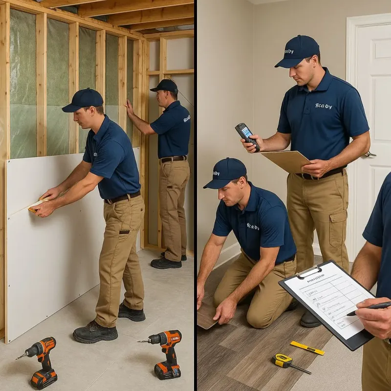 Repairs and Reconstruction process in Smithville, OH